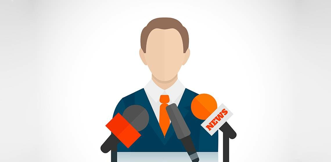 Политик дает интервью